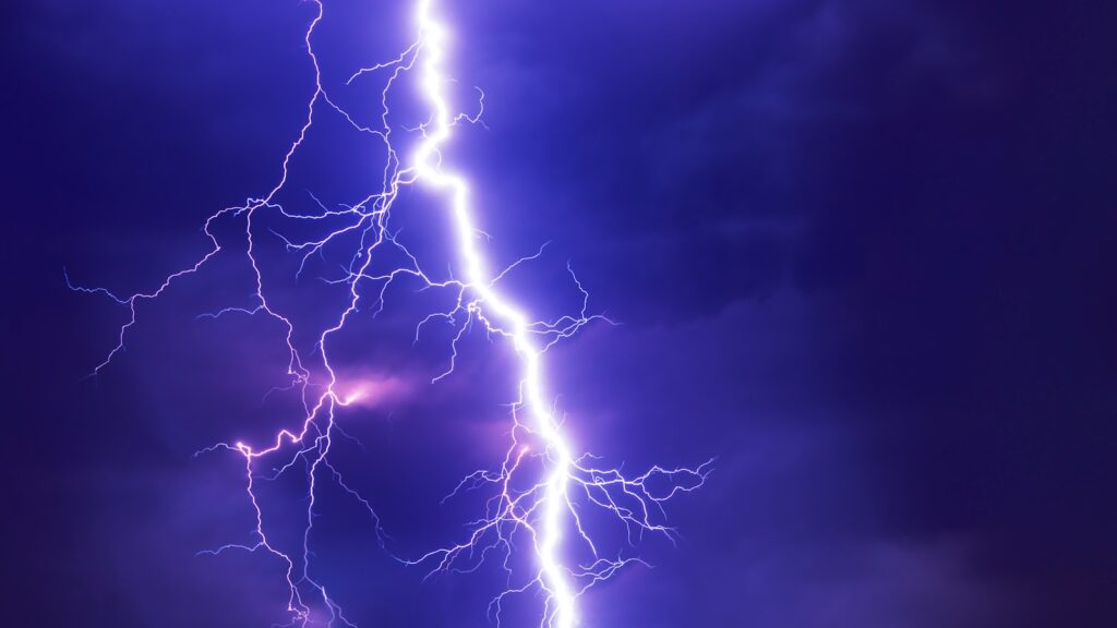 lightning graphic wallpaper